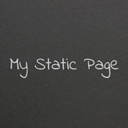 My Static Page